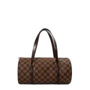 Pre-owned Canvas louis-vuitton-bags Louis Vuitton Vintage , Brown , Da...