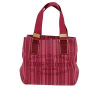 Pre-owned Canvas louis-vuitton-bags Louis Vuitton Vintage , Red , Dame...