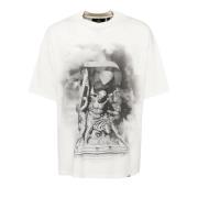 Witte Katoenen Grafische T-shirt Represent , White , Heren