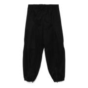 Wijde Pijp Zwarte Broek A-Cold-Wall , Black , Heren