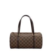 Pre-owned Canvas louis-vuitton-bags Louis Vuitton Vintage , Brown , Da...