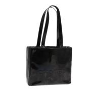 Pre-owned Leather chanel-bags Chanel Vintage , Black , Dames