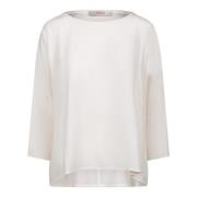 Crème Shirt Collectie Jucca , White , Dames