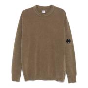 Knit Sweater Lens Detail C.p. Company , Green , Heren