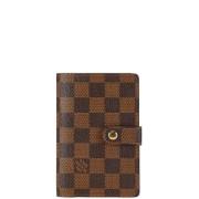 Pre-owned Canvas wallets Louis Vuitton Vintage , Brown , Dames