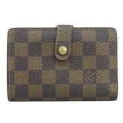 Pre-owned Canvas wallets Louis Vuitton Vintage , Brown , Dames