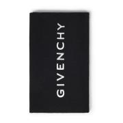 Luxe Zwarte Sjaal Aw24 Givenchy , Black , Heren