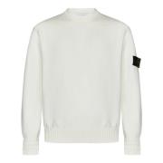 Witte Sweater voor Mannen Aw24 Stone Island , White , Heren