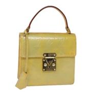 Pre-owned Leather louis-vuitton-bags Louis Vuitton Vintage , Yellow , ...