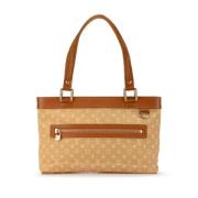 Pre-owned Canvas handbags Louis Vuitton Vintage , Brown , Dames