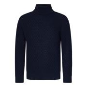 Blauwe Sweater voor Mannen Aw24 Jacob Cohën , Blue , Heren