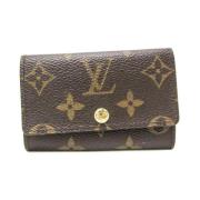 Pre-owned Fabric key-holders Louis Vuitton Vintage , Brown , Dames