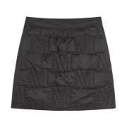 Gevoerde minirok normaal Marc O'Polo , Black , Dames