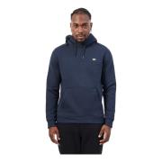 Blauwe hoodie met geribbelde zoom Dickies , Blue , Heren