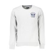 Kleding Sweatshirts La Martina , White , Heren