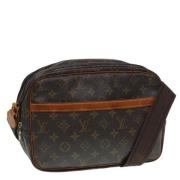 Pre-owned Canvas shoulder-bags Louis Vuitton Vintage , Brown , Dames