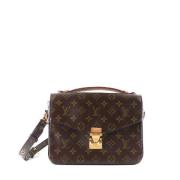 Pre-owned Leather louis-vuitton-bags Louis Vuitton Vintage , Brown , D...