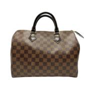 Pre-owned Canvas louis-vuitton-bags Louis Vuitton Vintage , Brown , Da...