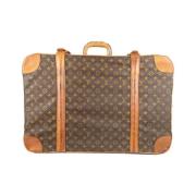 Pre-owned Canvas louis-vuitton-bags Louis Vuitton Vintage , Brown , Da...