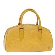 Pre-owned Leather louis-vuitton-bags Louis Vuitton Vintage , Yellow , ...