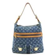 Pre-owned Denim louis-vuitton-bags Louis Vuitton Vintage , Blue , Dame...