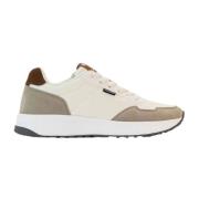 Beige Textiel Sportieve Sneakers voor Vrouwen Ecoalf , Beige , Dames