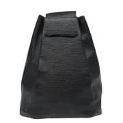 Pre-owned Leather louis-vuitton-bags Louis Vuitton Vintage , Black , D...