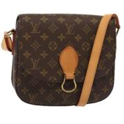 Pre-owned Canvas shoulder-bags Louis Vuitton Vintage , Brown , Dames