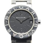 Pre-owned Metal watches Bvlgari Vintage , Black , Dames