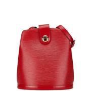 Pre-owned Leather louis-vuitton-bags Louis Vuitton Vintage , Red , Dam...