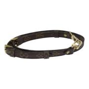 Pre-owned Canvas belts Louis Vuitton Vintage , Brown , Dames