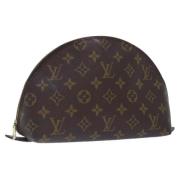 Pre-owned Canvas pouches Louis Vuitton Vintage , Brown , Dames