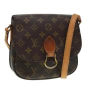 Pre-owned Canvas shoulder-bags Louis Vuitton Vintage , Brown , Dames