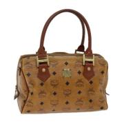 Pre-owned Leather handbags MCM Pre-owned , Brown , Dames