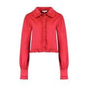 Ellie Lange Mouw Blouse Harper & Yve , Red , Dames