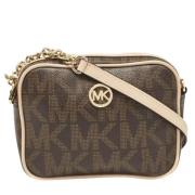 Pre-owned Coated canvas shoulder-bags Michael Kors Pre-owned , Brown ,...