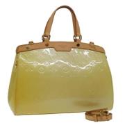 Pre-owned Leather louis-vuitton-bags Louis Vuitton Vintage , Yellow , ...