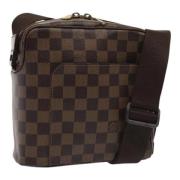 Pre-owned Canvas shoulder-bags Louis Vuitton Vintage , Brown , Dames