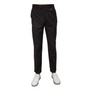 Zwarte Pilati Broek Richmond , Black , Heren