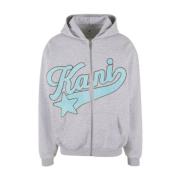 Ster Logo Katoenen Sweatshirt Herfst/Winter 2024 Karl Kani , Gray , He...