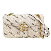 Pre-owned Leather gucci-bags Gucci Vintage , Beige , Dames