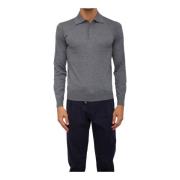 Klassiek Poloshirt in Diverse Kleuren Corneliani , Gray , Heren