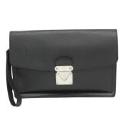 Pre-owned Leather louis-vuitton-bags Louis Vuitton Vintage , Black , H...