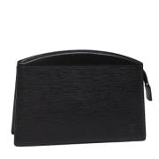 Pre-owned Leather louis-vuitton-bags Louis Vuitton Vintage , Black , D...