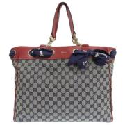 Pre-owned Canvas totes Gucci Vintage , Multicolor , Dames