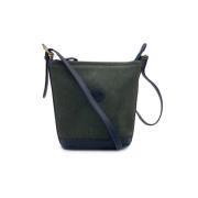 Pre-owned Leather gucci-bags Gucci Vintage , Green , Dames