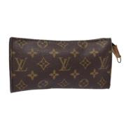 Pre-owned Canvas pouches Louis Vuitton Vintage , Brown , Dames