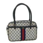 Pre-owned Canvas handbags Gucci Vintage , Blue , Dames