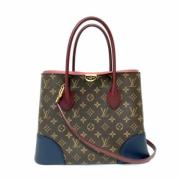 Pre-owned Canvas louis-vuitton-bags Louis Vuitton Vintage , Brown , Da...