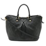 Pre-owned Leather louis-vuitton-bags Louis Vuitton Vintage , Black , D...